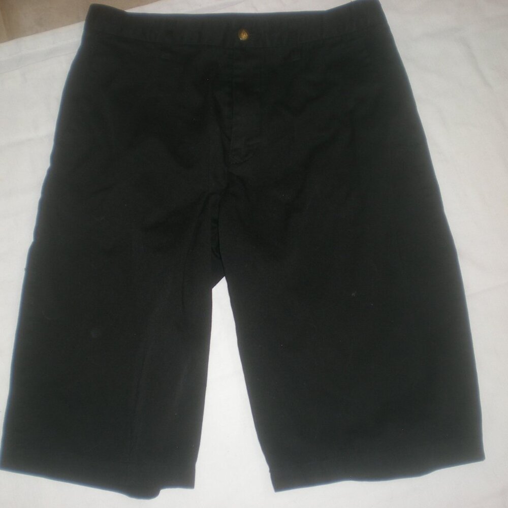 VOLCUM Brand  Surf Bermuda Black Shorts  NWOT  Size 32